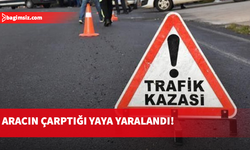 Gazimağusa’da aracın çarptığı yaya yaralandı