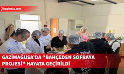 Gazimağusa Özel Eğitim ve İş Eğitim Okulu'nda “Bahçeden Sofraya Projesi"  hayata geçirildi