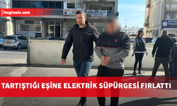 Eşine elektrik süpürgesi fırlatan zanlı tutuksuz yargılanacak