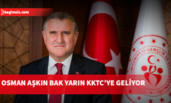 TC Gençlik ve Spor Bakanı Bak yarın KKTC’ye geliyor