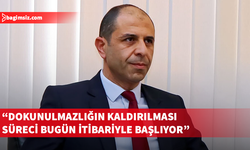 Özersay: UBP’li milletvekilinin soruşturma dosyası meclise gönderildi!