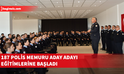 Polis memuru aday adayları temel eğitimlerine başladı