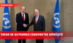 Cumhurbaşkanı Tatar, BM Genel Sekreteri Guterres ile bir araya geldi