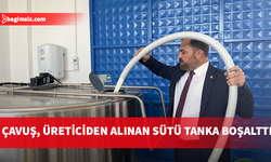 Tarım Bakanı Çavuş Vadili Süt Toplama Merkezi’ni ziyaret etti