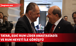 Cumhurbaşkanı Tatar, eski Rum lider Anastasiadis ve Rum Dışişleri Bakanı ile görüştü