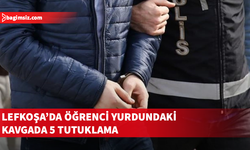 Lefkoşa'da öğrenci yurdunda kavga: 5 kişi tutuklandı