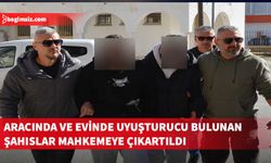 Aracında ve evinde birçok uyuşturucu madde çeşidi bulunan şahıslar tutuklandı