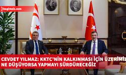 Cevdet Yılmaz: KKTC’nin kalkınması için üzerimize ne düşüyorsa yapmayı sürdüreceğiz
