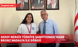 Sedef Nergiz Türkiye Şampiyonası’ndan bronz madalya ile döndü