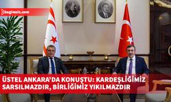 Başbakan Üstel, Türkiye Cumhurbaşkanı Yardımcısı Yılmaz ile görüştü