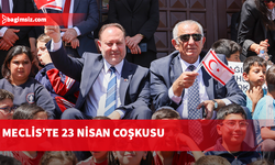 Çocuklar 23 Nisan için Meclis’teydi