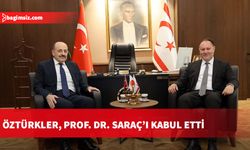 Öztürkler, Prof. Dr. Saraç’ı kabul etti