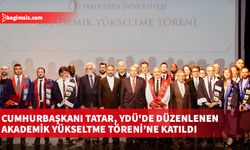 Cumhurbaşkanı Tatar, YDÜ'de düzenlenen Akademik Yükseltme Töreni’ne katıldı