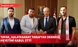 Tatar, Galatasaray Taraftar Derneği heyetini kabul etti