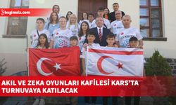 Akıl ve zeka oyunları kafilesi Kars’ta turnuvaya katılacak