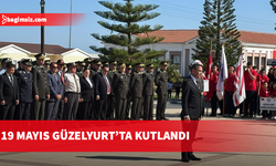 19 Mayıs’ın 106’ncı yılı Güzelyurt’ta törenle kutlandı