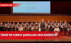 İzmir’de Kıbrıs şarkıları seslendirildi