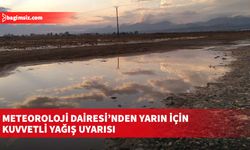 Meteoroloji Dairesi’nden yarın için kuvvetli yağış uyarısı