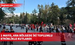 1 Mayıs, ara bölgede iki toplumlu etkinlikle kutlandı