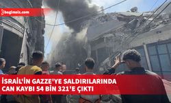İsrail'in Gazze'ye saldırılarında can kaybı 54 bin 321'e çıktı