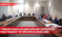 “Yabancıların Çalışma İzinleri (Değişiklik) Yasa Tasarısı" oy birliğiyle onaylandı