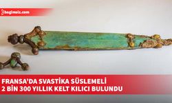 Fransa’da svastika süslemeli 2 bin 300 yıllık Kelt kılıcı bulundu
