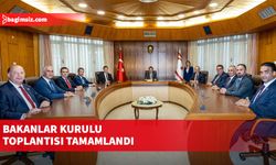 Bakanlar Kurulu toplantısı tamamlandı
