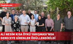 Ali Nesim anısına düzenlenen öykü yarışmasında dereceye girenler ödüllerini aldı