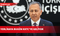 Türkiye İçişleri Bakanı Yerlikaya bugün KKTC'ye geliyor...
