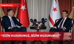 Başbakan Üstel, TC İçişleri Bakanı Yerlikaya’yı kabul etti