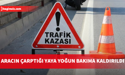 Lefkoşa'da araç yayaya çarptı: 1 kişi ağır yaralı...