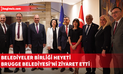 Brüksel’deki KTBB Heyeti’nden Brugge Belediyesi’ne ziyaret