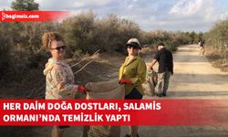 Her Daim Doğa Dostları paydaş örgütlerle Salamis’te temizlik yaptı