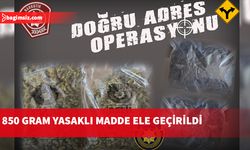 Gazimağusa’daki Doğru Adres Operasyonu’nda 850 gram uyuşturucu ele geçirildi
