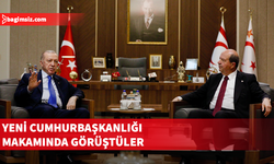 Erdoğan ve Tatar, Cumhurbaşkanlığı'nda bir araya geldi