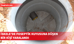 İskele'de foseptik kuyusuna düşen kişi yaralandı