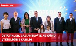 Öztürkler, Gaziantep’te AB Günü etkinliğine katıldı