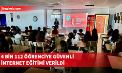Güvenli internet kullanım eğitimi 40 okulda 4 bin öğrenciye verildi