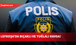 Lefkoşa'da apartmanda kavga!