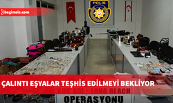 "Kod Adı - Long Beach" operasyonunda çalıntı eşyalar ele geçirildi