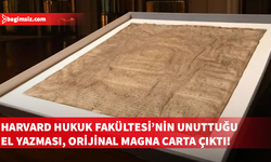 Harvard Hukuk Fakültesi'nde kopya sanılan Magna Carta gerçekmiş