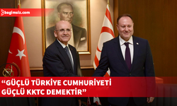 Meclis Başkanı Öztürkler, Mehmet Şimşek’i kabul etti
