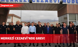 KTAMS ve KAMUSEN, bugün Merkezi Cezaevi'nde grevde!