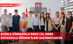 Erasmus kapsamında ülkede bulunan öğrenciler Gazimağusa Belediyesi'ni ziyaret etti