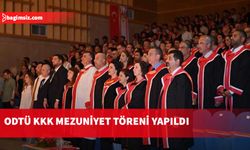 ODTÜ KKK, Rauf Raif Denktaş Kültür ve Kongre Merkezi'nde mezuniyet töreni yapıldı