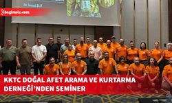 KKTC Doğal Afet Arama ve Kurtarma Derneği mental dayanıklılık semineri yaptıı