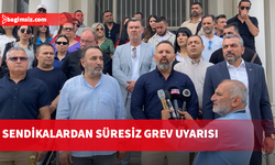 Sendikalar Posta Dairesi’nde uyarı grevi yaptı