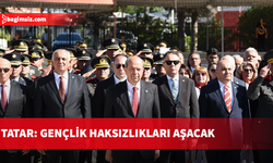 19 Mayıs, Lefkoşa Atatürk Anıtı’nda düzenlenen devlet töreniyle kutlandı