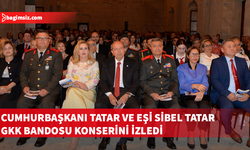 Bellapais Müzilk Festivali kapsamında Güvenlik Kuvvetleri Bandosu konser verdi