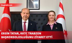 Cumhurbaşkanı Ersin Tatar, KKTC Trabzon Başkonsolosluğunu ziyaret etti